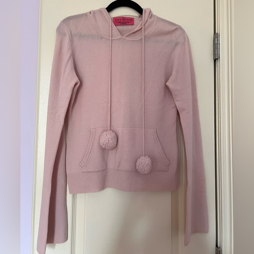 Vintage Juicy Couture 100% Cashmere Hoodie